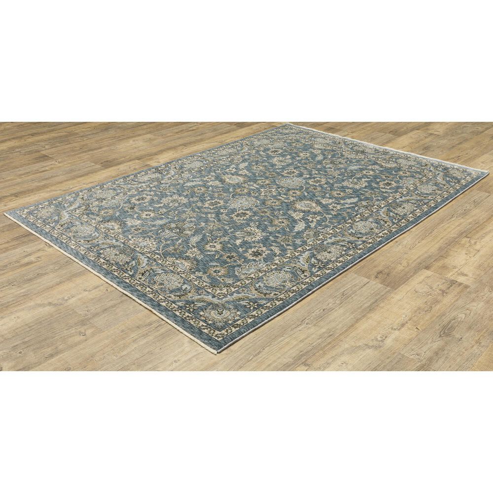 Oriental Weavers Aberdeen 5&#39;3&quot; x 7&#39;6&quot; Blue Area Rug, , large