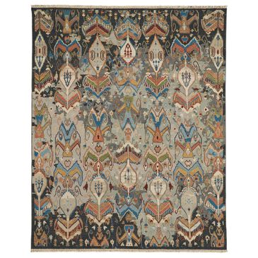 Feizy Rugs Leylan 3"6" x 5"6" Charcoal and Multicolor Area Rug, , large