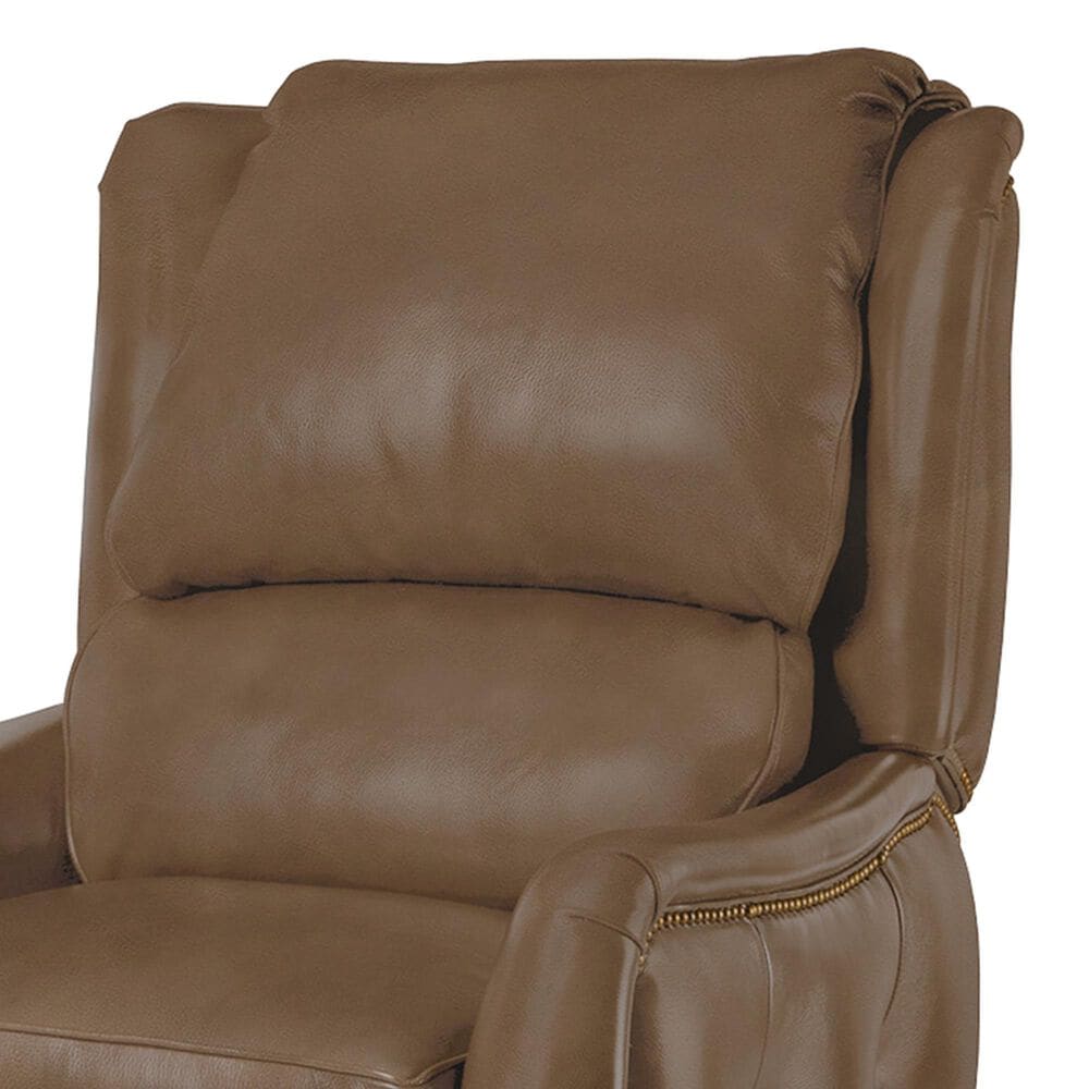 Hancock and Moore Sundance Tufted Arm Push Back Recliner with Nailheads in Kismet Camel, , large