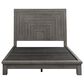 Belle Furnishings Modern Farmhouse 4 Piece Queen Bedroom Set in Dusty Charcoal, , large