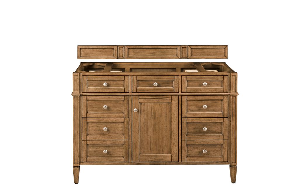 James Martin Brittany 48" Single Bathroom Vanity in Saddle Brown, , large