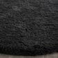 Safavieh Sheep Shag SSG101C 2"3" x 8" Charcoal Runner, , large