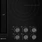 Jenn-Air 36" JX3 Electric Downdraft Cooktop in Black, , large