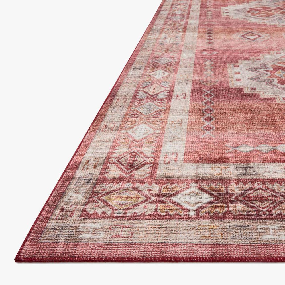 Loloi II Heidi 6&#39; x 9&#39; Sunset and Natural Area Rug, , large