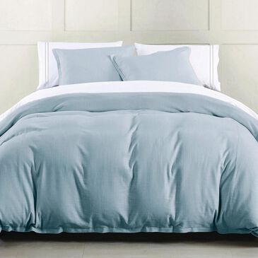 HiEnd Accents Hera 3-Piece Super King Comforter Set in Light Blue, , large