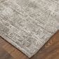 Feizy Rugs Eastfield 69A5F 2"6" x 14" Gray and Beige Runner, , large