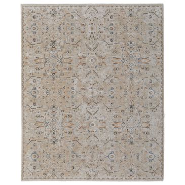 Feizy Rugs Pasha 39M6F 2" x 3" Beige and Blue Area Rug, , large