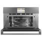 Cafe 30" Five-In-One Electric Single Wall Oven with 120V Advantium Technology in Platinum, , large