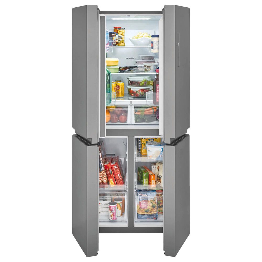 Frigidaire 17.4 Cu. Ft. Counter-Depth 4-Door Refrigerator in Stainless Steel, , large