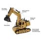 Timberlake Hey! Play! Remote Control Tractor Excavator Construction Toy, , large