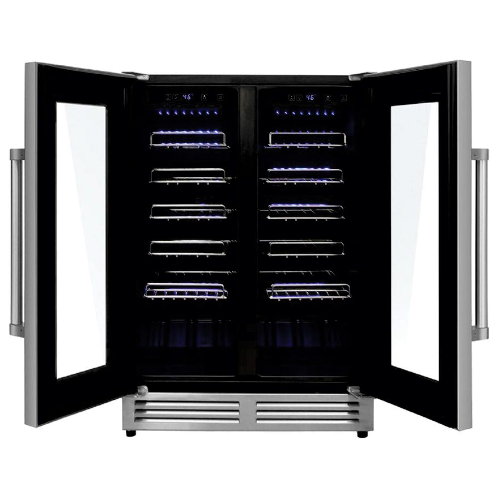 Thor Kitchen 24&quot; Dual Zone Built-in Wine Cooler in Stainless Steel, , large