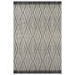 Loloi Kenzie 2"3" x 3"9" Ivory and Charcoal Area Rug, , large