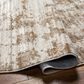 Surya Masha 9"2" x 12" Ivory, Gray, Cream, Light Brown and Brown Area Rug, , large