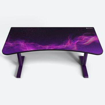 Arozzi Arena Special Edition Galaxy Gaming Desk in Deep Purple, , large