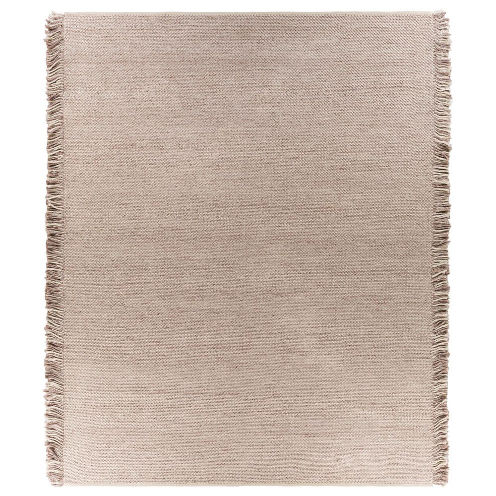 Surya Azalea 10" x 14" Taupe and Cream Indoor/Outdoor Area Rug, , large