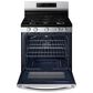Samsung 3-Piece Kitchen Package with 6.0 Cu. Ft. Smart Freestanding Gas Range and Over-the-Range Microwave in Stainless Steel, , large