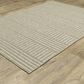 Oriental Weavers Tortuga TR02A 5"3" x 7"3" Beige and Black Area Rug, , large