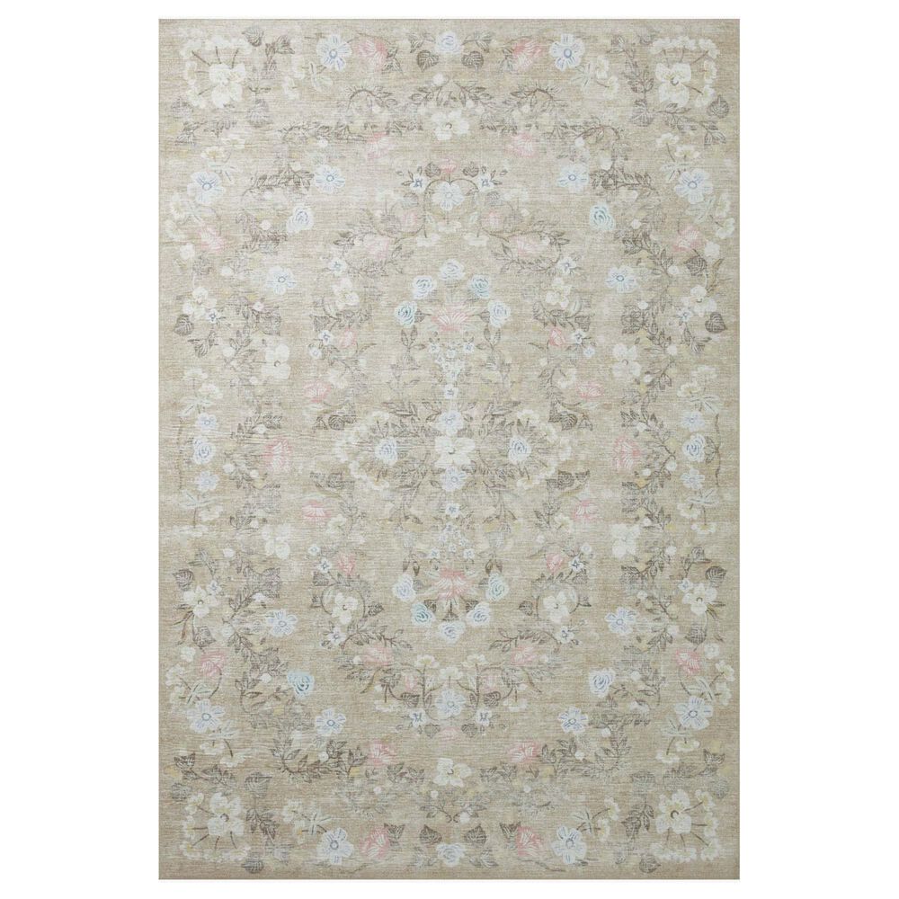 Rifle Paper Co. Palais 2"3" x 5" Khaki Area Rug, , large