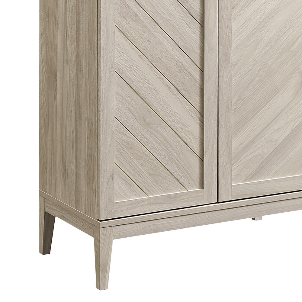 Walker Edison Logan 68&quot; Storage Cabinet in Birch, , large