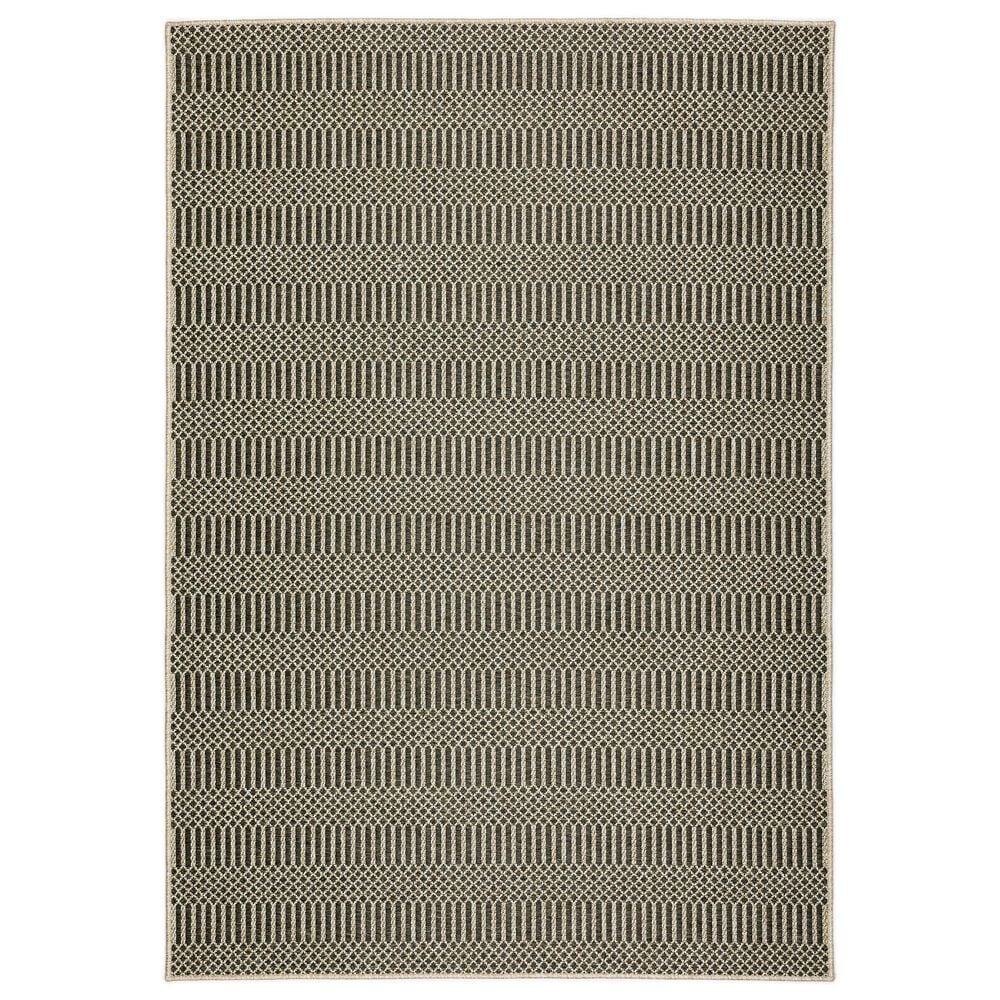 Dalyn Rug Company Bali BB4 12" x 15" Charcoal Indoor/Outdoor Area Rug, , large