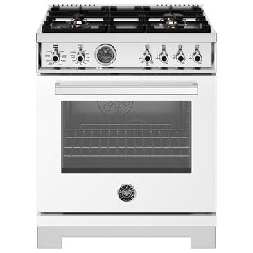 Bertazzoni Professional 4.6 Cu.Ft. Dual Fuel Range in Bianco Matt, , large