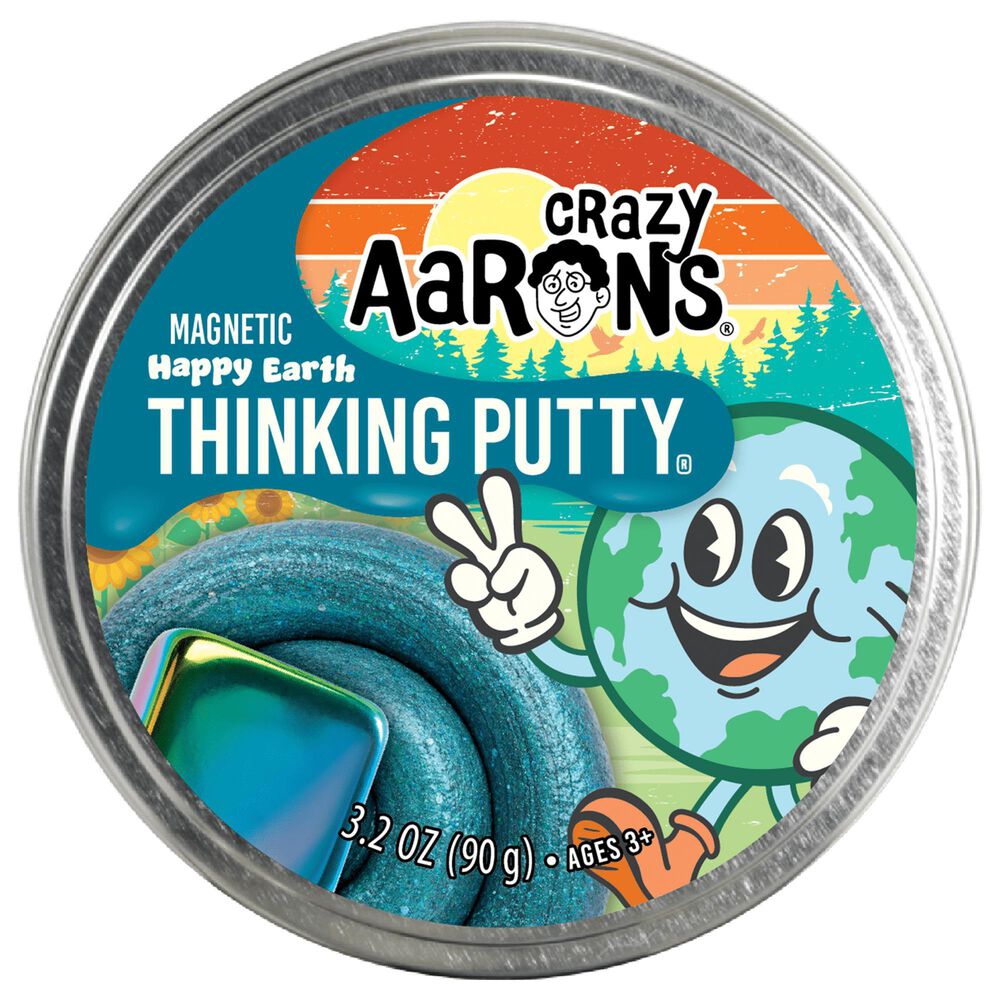 Crazy Aaron&#39;s Magnetic Happy Earth Thinking Putty, , large