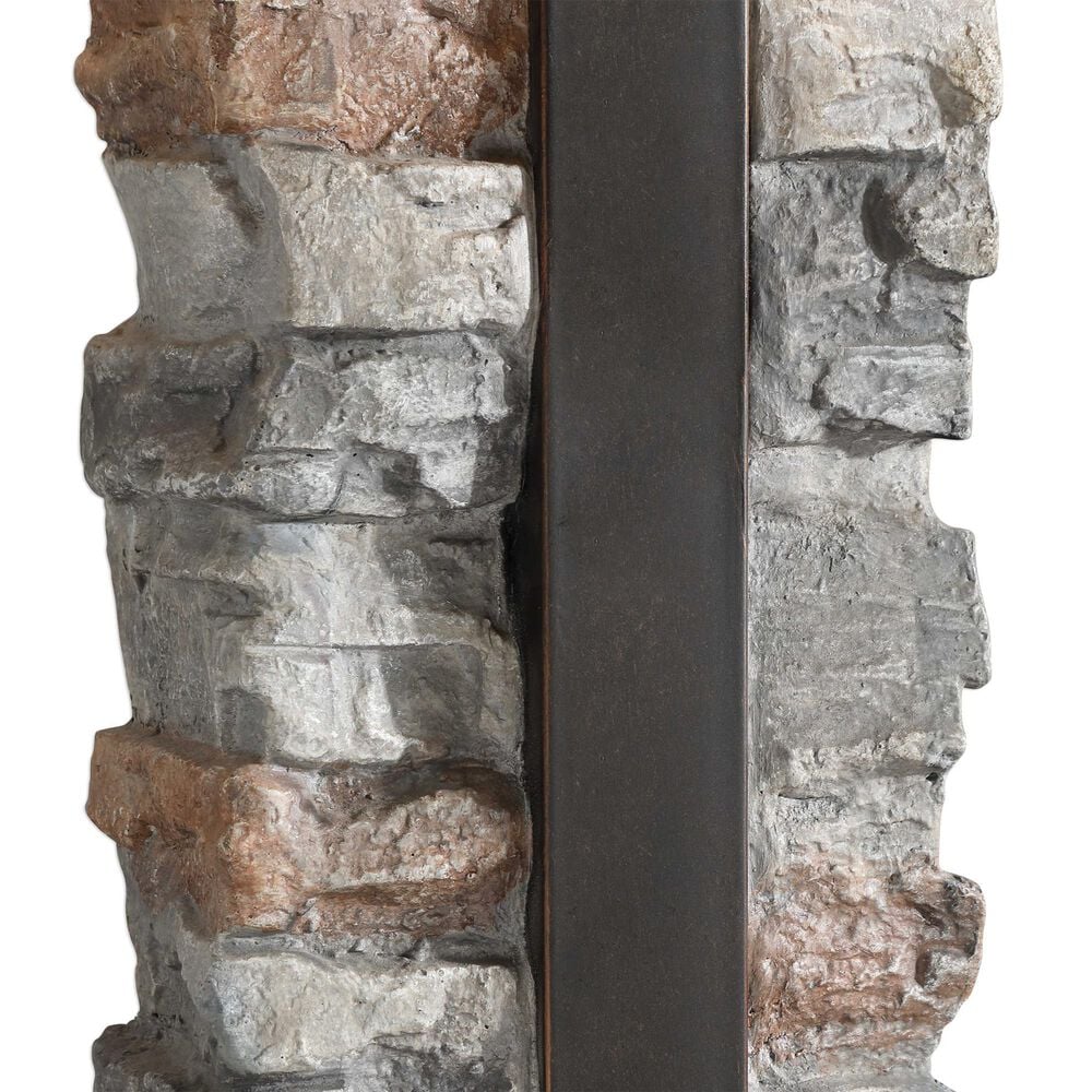 Uttermost Kodiak Table Lamp in Stacked Stone, , large