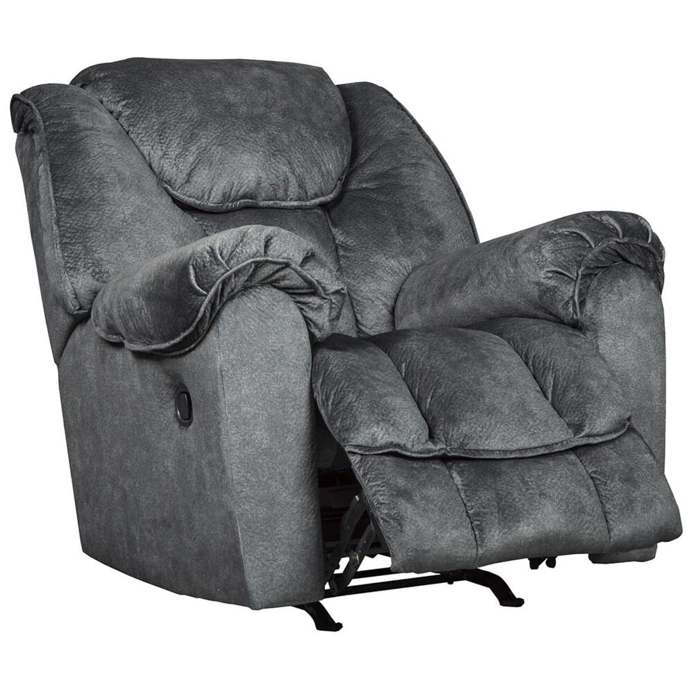 Signature Design by Ashley Capehorn Rocker Recliner in Granite, , large