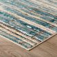 Dalyn Rug Company Karma KM8 9"4" x 13"2" Blue Area Rug, , large