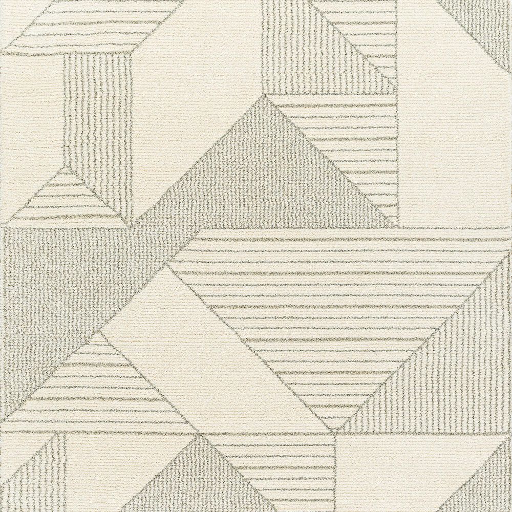 Surya Gavic 9&#39; x 12&#39; Ivory, Medium Gray and Light Beige Area Rug, , large