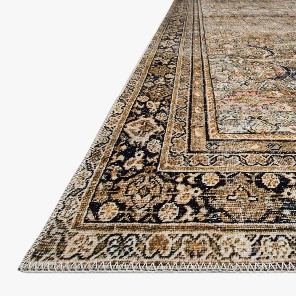 Loloi II Layla LAY03 7'6" x 9'6" Olive and Charcoal Area Rug NFM