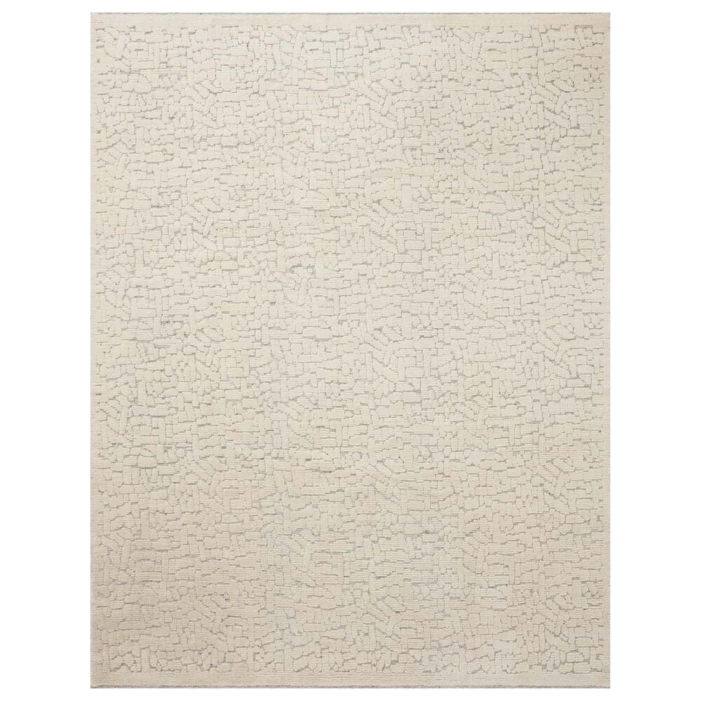 Loloi Harrison 4" x 6" Ivory and Silver Area Rug, , large