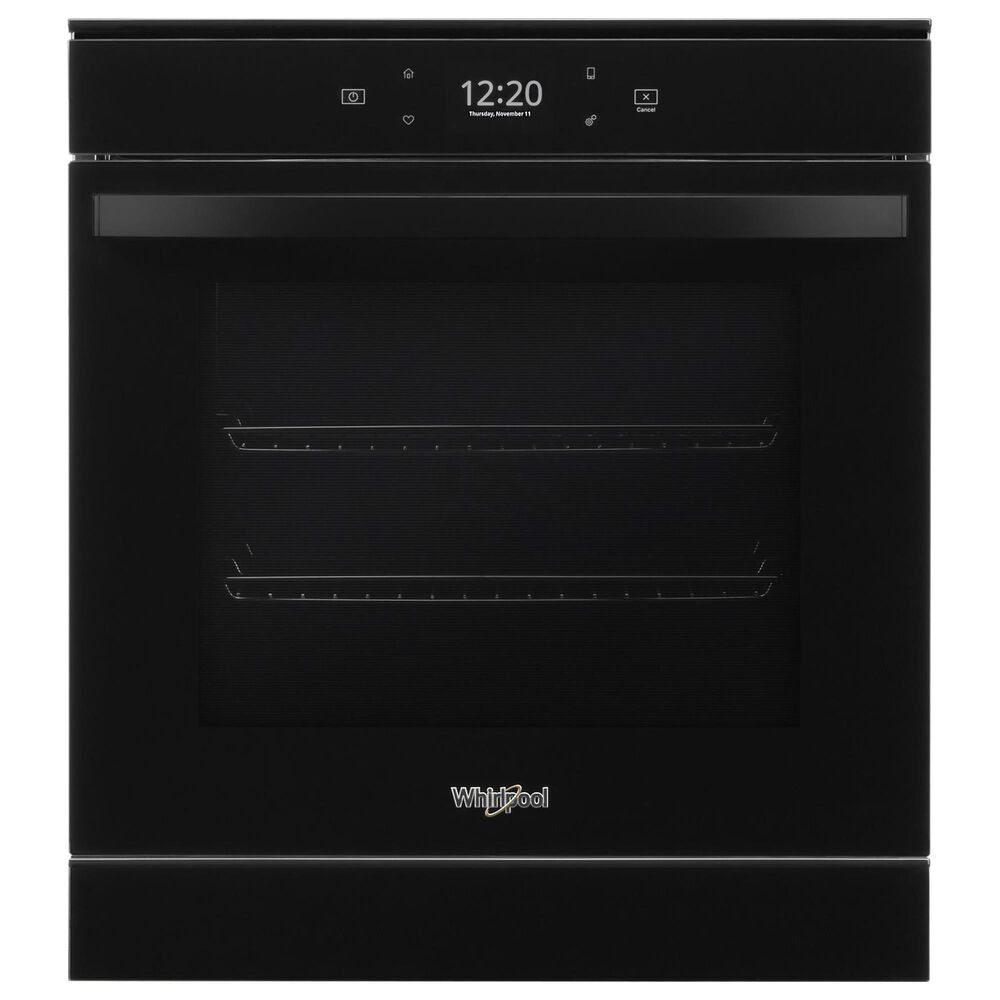 Whirlpool 24" Single Electric Wall Oven with Convection in Black, , large