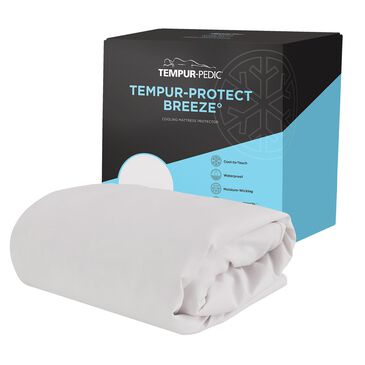Tempur-Pedic Tempur-Protect Breeze Cooling Queen Mattress Protector, , large