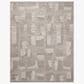 Loloi Franklin 8"6" x 11"6" Stone and Dove Area Rug, , large