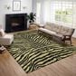 Dalyn Rug Company Mali ML1 9" x 12" Gold Indoor/Outdoor Area Performance Rug, , large