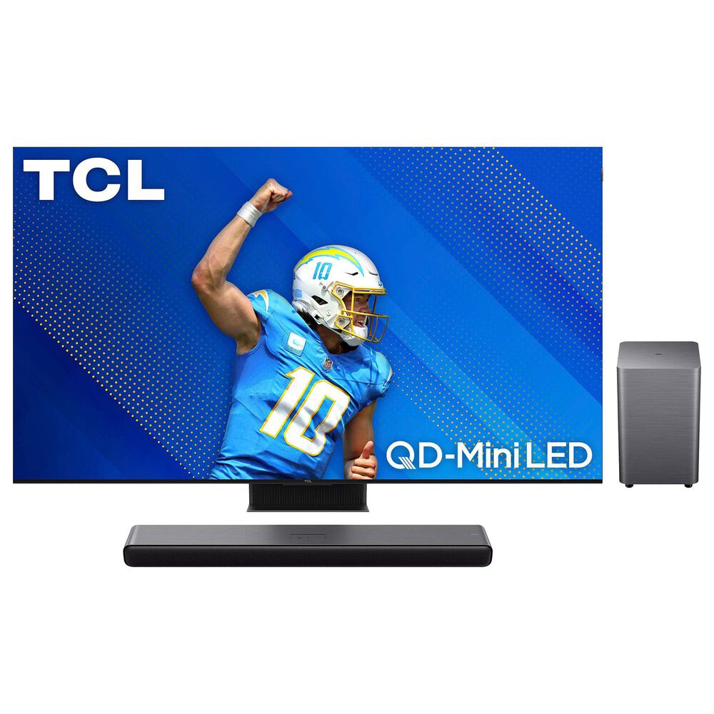 TCL 75" QD Mini Led w/Soundbar Sys, , large