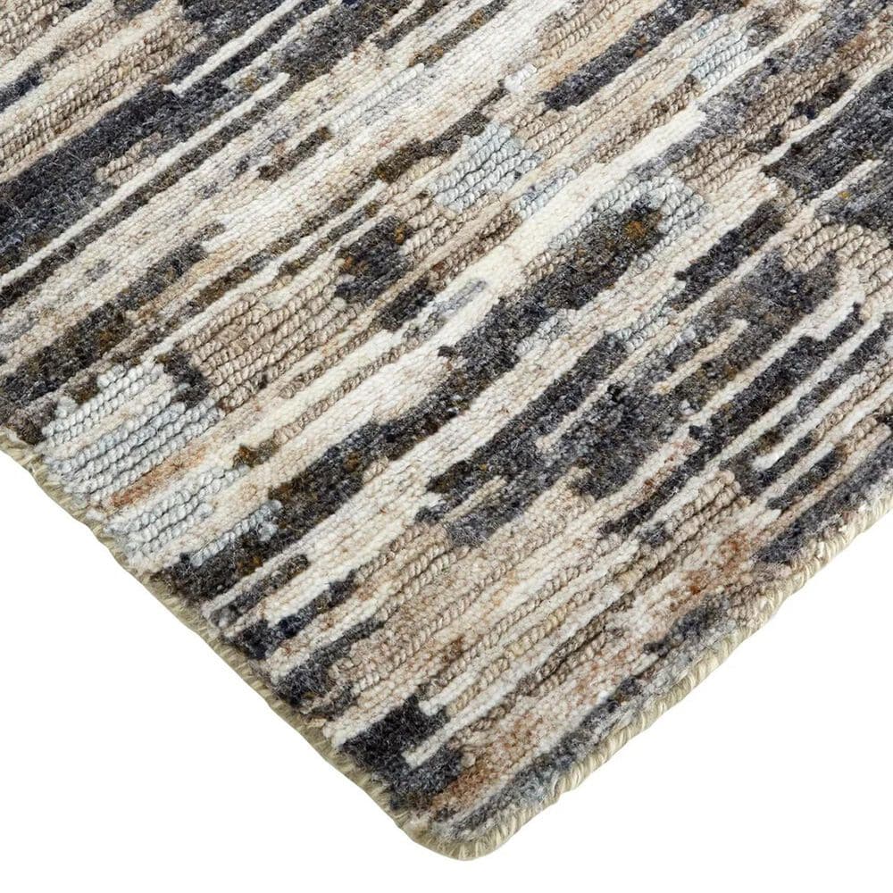 Feizy Rugs Conroe 5&#39;6&quot; x 8&#39;6&quot; Gray Area Rug, , large