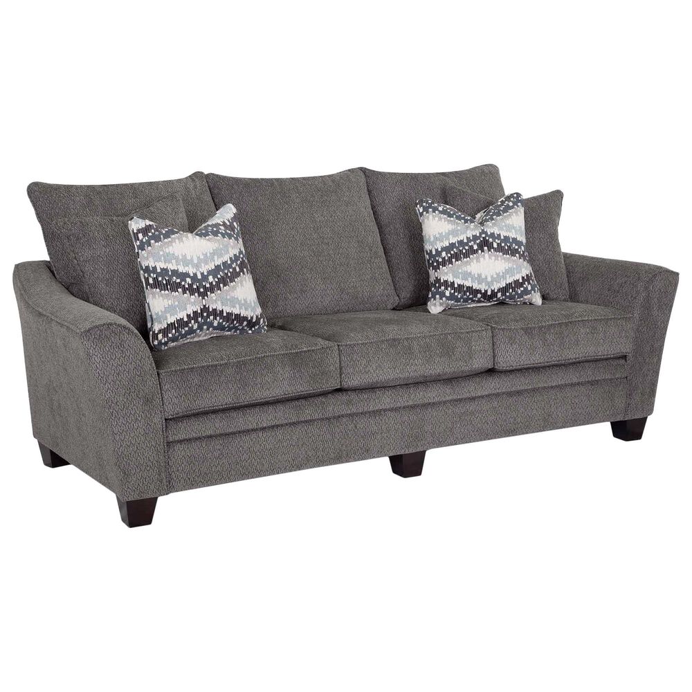 Moore Furniture Eastbrook Stationary Sofa in Shasta Charcoal, , large