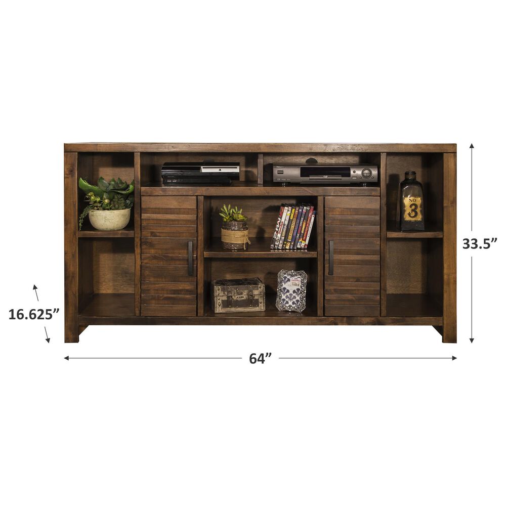 Endress International Sausalito 64&quot; TV Console in Whiskey, , large