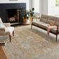 Chris Loves Julia x Loloi Rosemarie 7"10" x 10" Gold and Sand Area Rug, , large