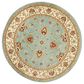 Safavieh Lyndhurst LNH553 5"3" Round Blue and Ivory Area Rug, , large