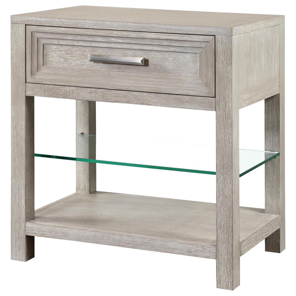 Shannon Hills Cascade 1 Drawer Nightstand in Dovetail, , large