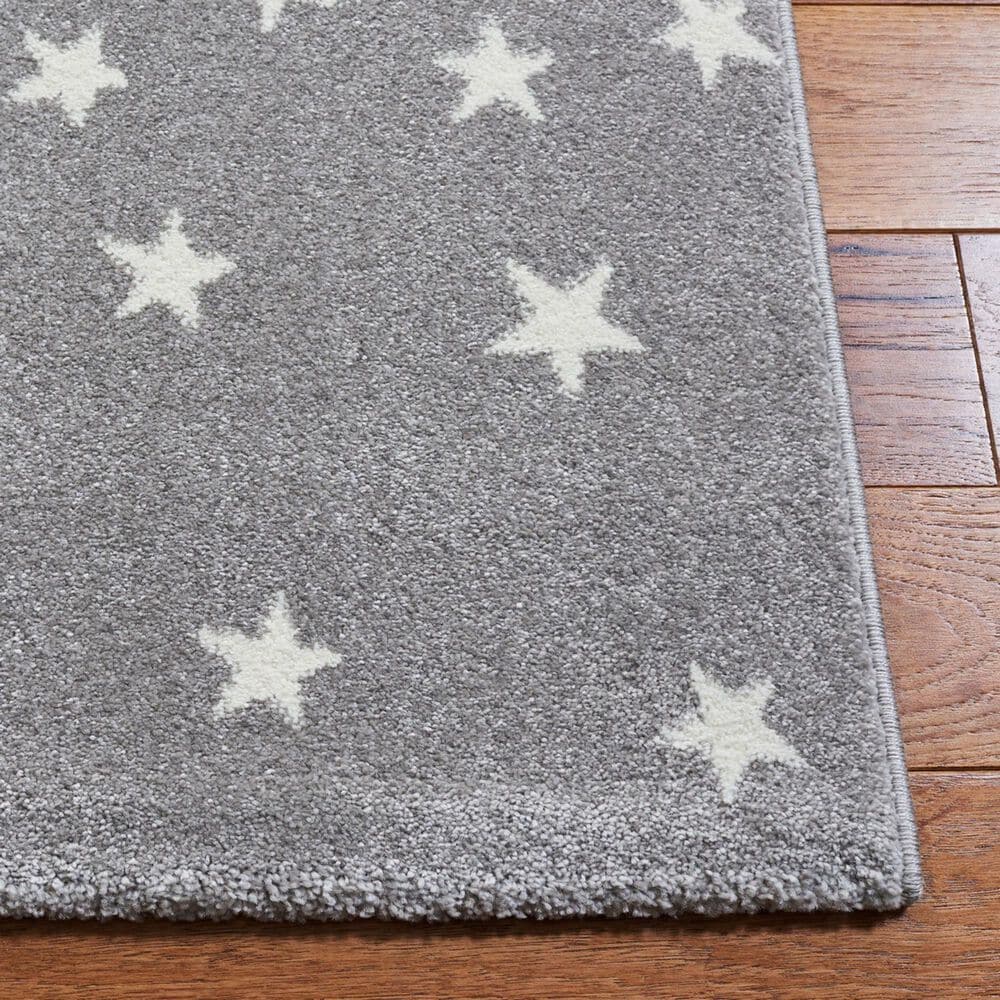 Safavieh Carousel 6&#39;7&quot; x 9&#39; Light Grey and White Kids  Area Rug, , large