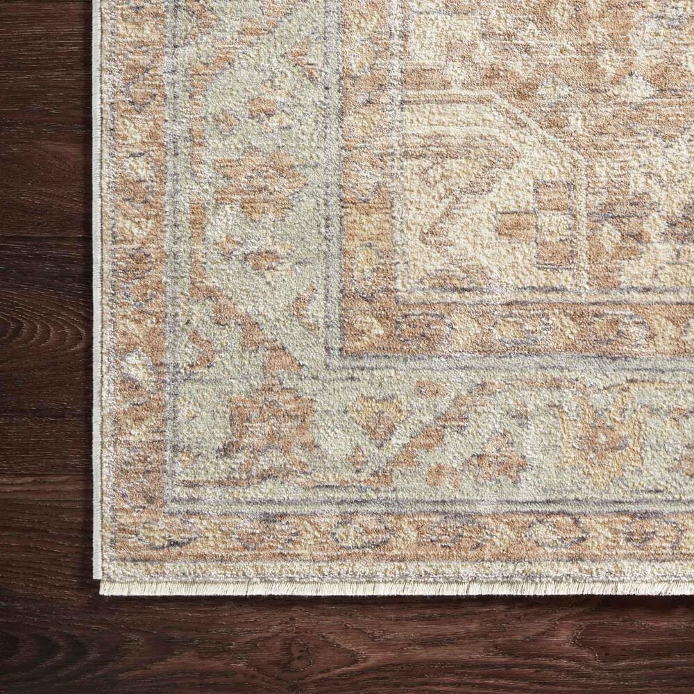 Magnolia Home Carlisle 2&#39;3&quot; x 3&#39;10&quot; Seafoam and Taupe Area Rug, , large