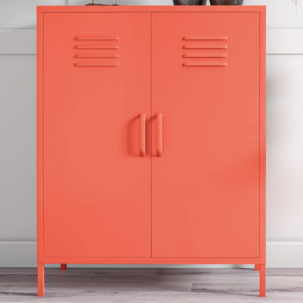 Novogratz Cache 2 Door Metal Locker Storage Cabinet - Mint