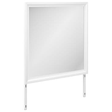 Signature Design by Ashley Fortman Bedroom Mirror in White, , large