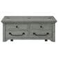 Martin Svensson Home Beach House Lift Top Trunk Coffee Table in Dove Grey, , large