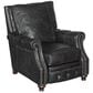 Hooker Furniture Manual Recliner Chair in Old Saddle Black, , large