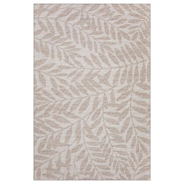 Dalyn Rug Company Sedona Floral 9" x 12" Putty Indoor/Outdoor Area Performance Rug, , large